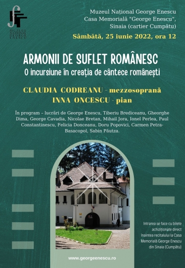 ARMONII DE SUFLET ROMÂNESC - O incursiune în creația de cântece românești